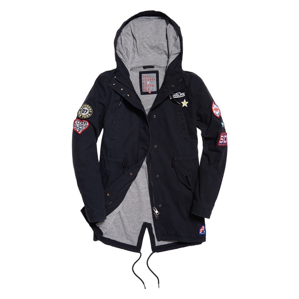 New Superdry Pacific Patch Parka Jacket - image 2